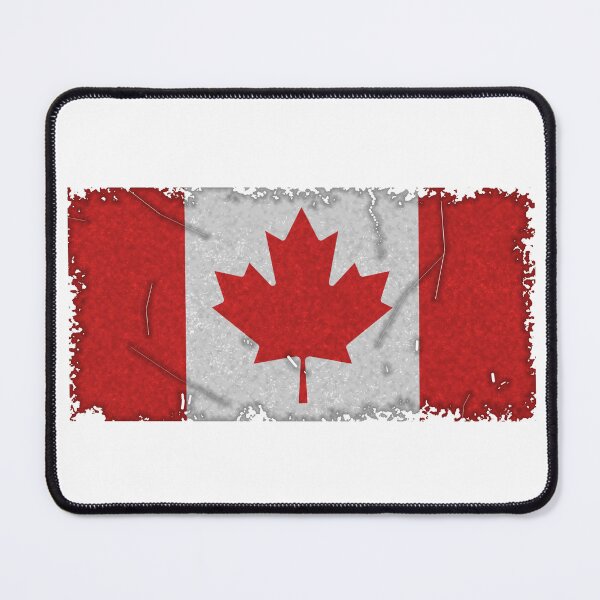Item preview, Distressed Vintage Canada Flag Print designed and sold by T-domain.