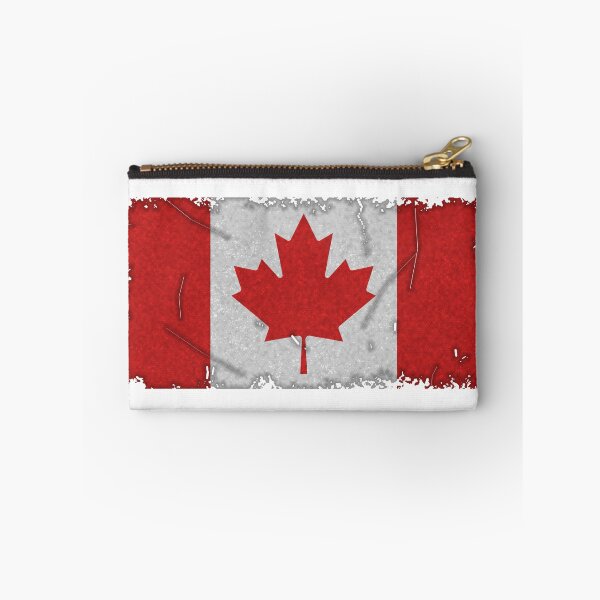Item preview, Distressed Vintage Canada Flag Print designed and sold by T-domain.