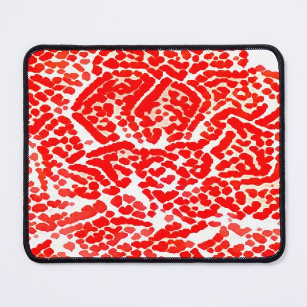 Item preview, Isolated Red Rose Mosaic Halftone Pattern Graphic Cutout designed and sold by BalkanBloom.