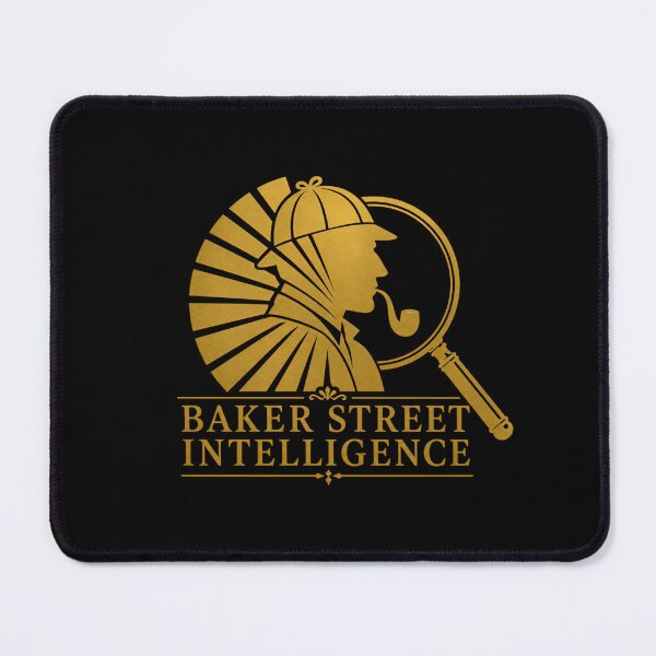 Item preview, Sherlock Holmes – Golden Baker Street Intelligence designed and sold by Fenay Designs.