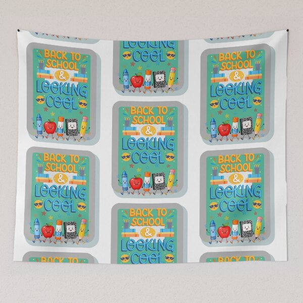Item preview, Back to School Happy School Supplies Design designed and sold by Szpaku desart .
