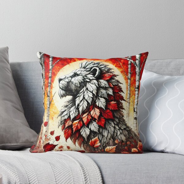 Item preview, Fall Lion, Ai Generated Art designed and sold by ACC .