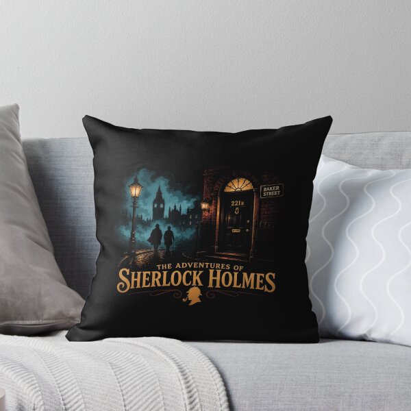 Item preview, Sherlock Holmes – Fogbound 221B London Night designed and sold by Fenay Designs.