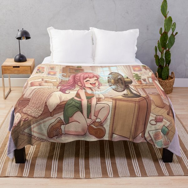 Item preview, Girl Enjoying Summer Breeze designed and sold by Azurart2.