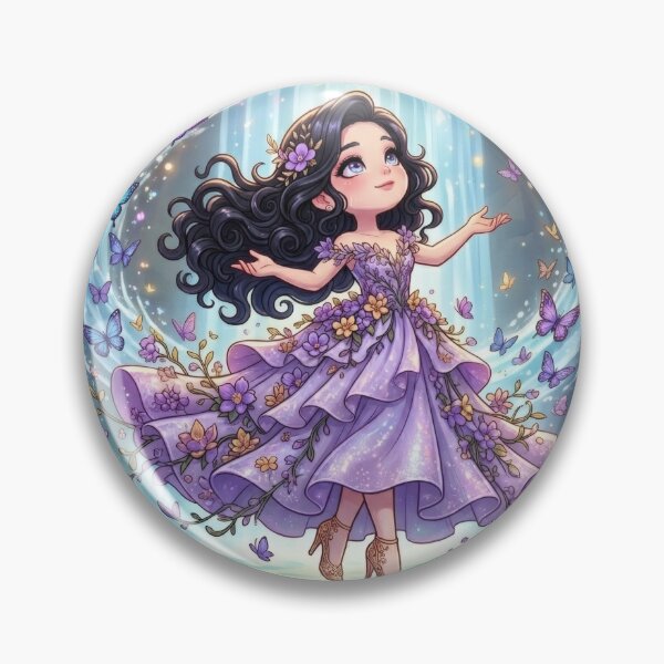 Item preview, Princess Dancing Near Waterfall designed and sold by Azurart2.