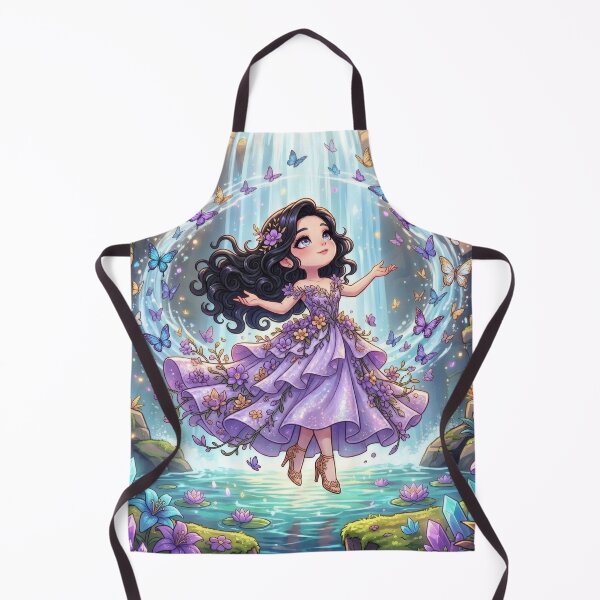 Item preview, Princess Dancing Near Waterfall designed and sold by Azurart2.