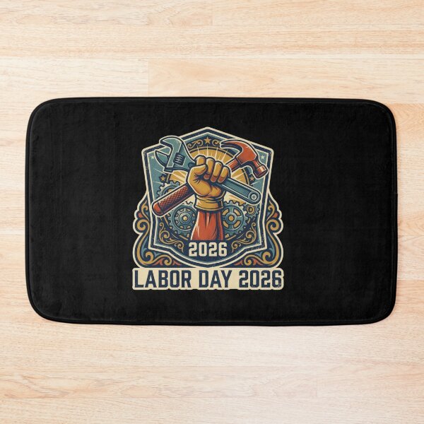 Item preview, Labor Day 2026 Retro Worker Fist designed and sold by SiarheiYur.