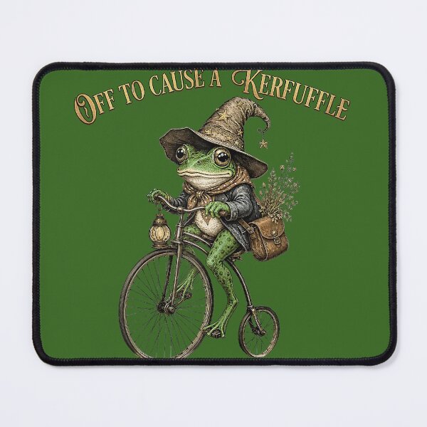 Item preview, Funny Frog Meme Off to Cause a Kerfuffle designed and sold by KristineLi.