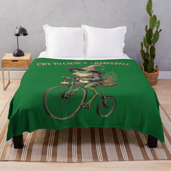 Item preview, Funny Frog Meme Off to Cause a Kerfuffle designed and sold by KristineLi.