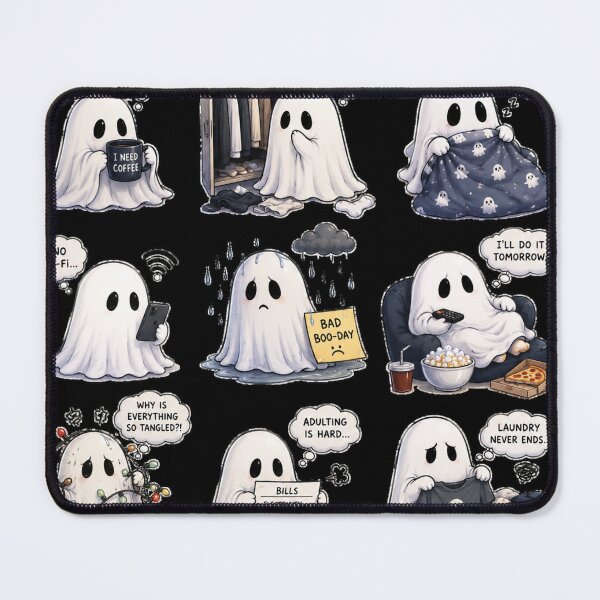 Item preview, Ghost Memes | Funny Spooky Typography Design designed and sold by VasiArtLab.