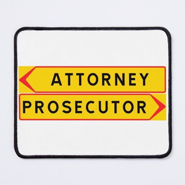 Item preview, Attorney vs. Prosecutor designed and sold by ALF2023.