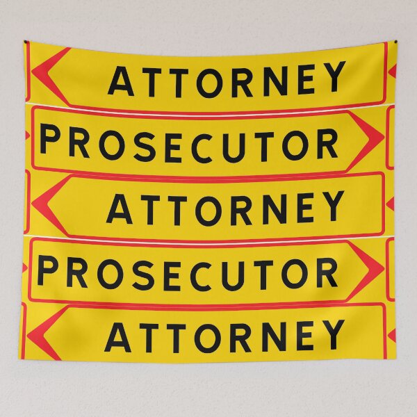 Item preview, Attorney vs. Prosecutor designed and sold by ALF2023.