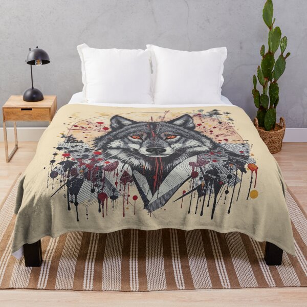 Item preview, Mystical And Majestic Sacred Wolf designed and sold by GaffaDesigns.