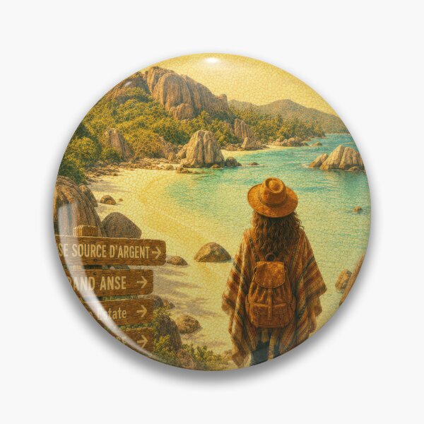 Item preview, Wanderlust Seychelles designed and sold by Andy Gambino Art.