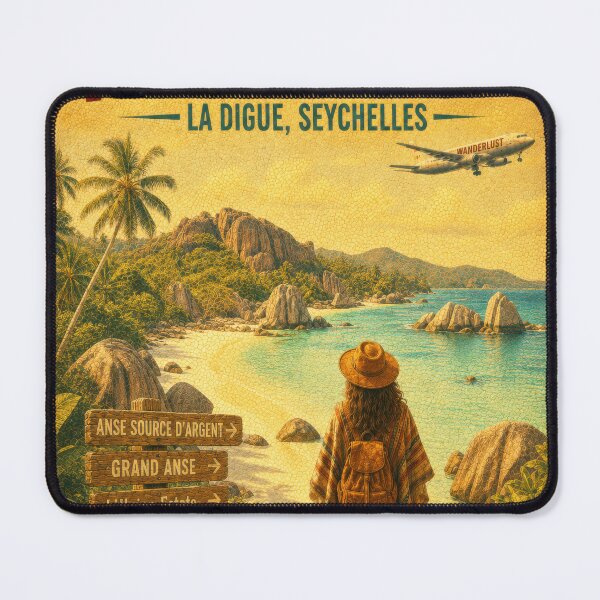 Item preview, Wanderlust Seychelles designed and sold by Andy Gambino Art.