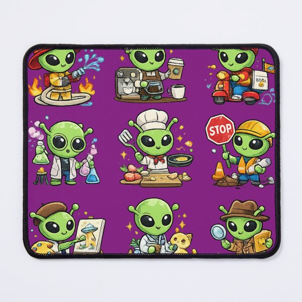 Item preview, Alien Funny Emojis | Cute Space Meme Design designed and sold by VasiArtLab.