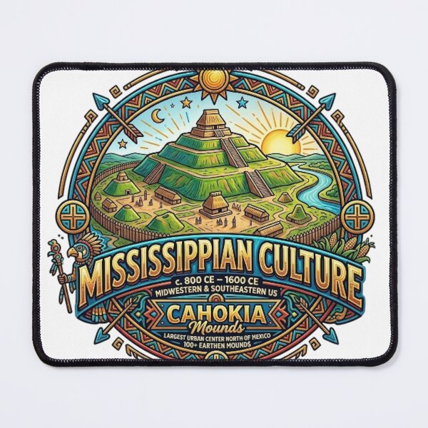 Item preview, MISSISSIPPIAN CULTURE designed and sold by likbatonboot.