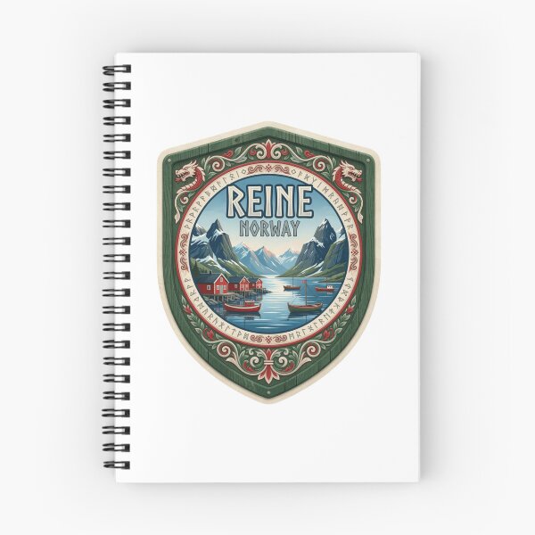 Item preview, Reine Norway Fjord Travel Sticker Souvenir Summer Edition designed and sold by Imaginarium of Chaos falcon88 .