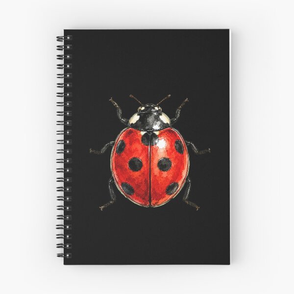 Item preview, Minimal Ladybug Watercolor | Hand Drawn Nature Illustration designed and sold by ColorSplash123.