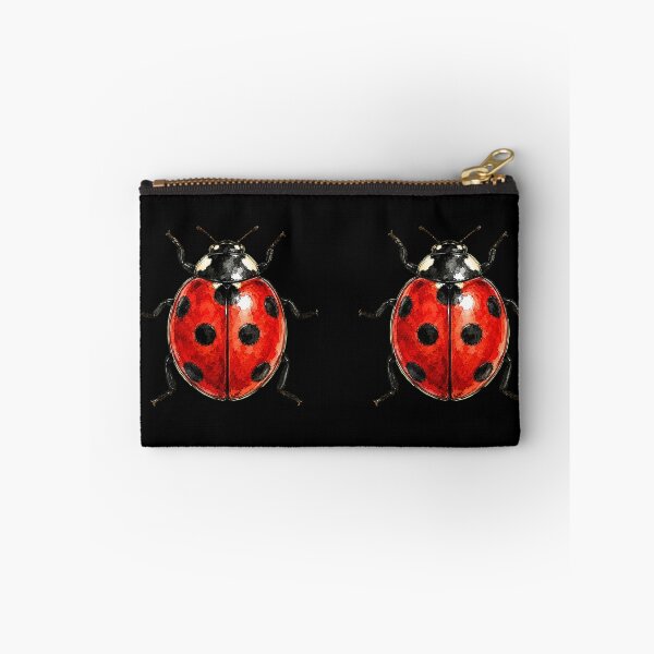Item preview, Minimal Ladybug Watercolor | Hand Drawn Nature Illustration designed and sold by ColorSplash123.