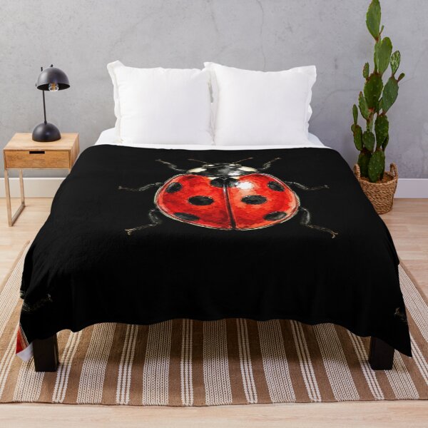 Item preview, Minimal Ladybug Watercolor | Hand Drawn Nature Illustration designed and sold by ColorSplash123.