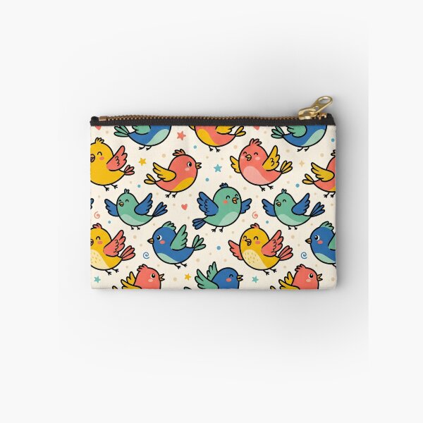 Item preview, Colorful Sky Bird - Minimalist Cartoonish Pattern designed and sold by krazzyremo.
