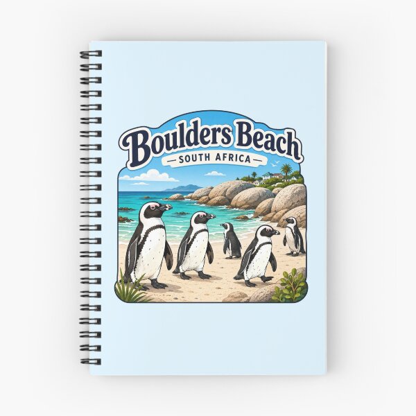 Item preview, Boulders Beach, South Africa - Penguins designed and sold by Myra365Art.