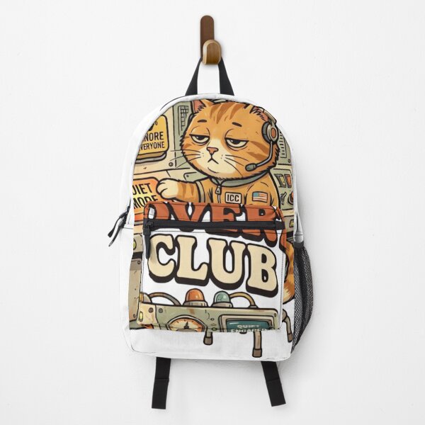 Item preview, Introvert Cat Club Quiet Mode Activated designed and sold by urbinet.