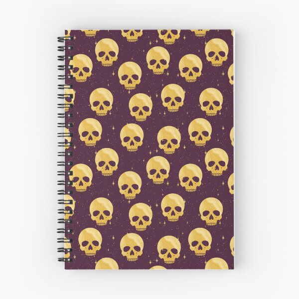Item preview, Whimsigoth Golden Skull Star Pattern designed and sold by Little Wimbly.