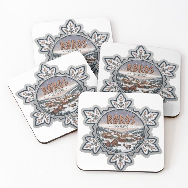 Item preview, Roros Norway Historic Town Sticker designed and sold by Imaginarium of Chaos falcon88 .