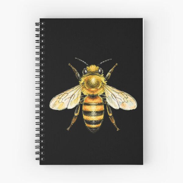 Item preview, Minimal Honey Bee Watercolor | Hand Drawn Nature Illustration designed and sold by ColorSplash123.