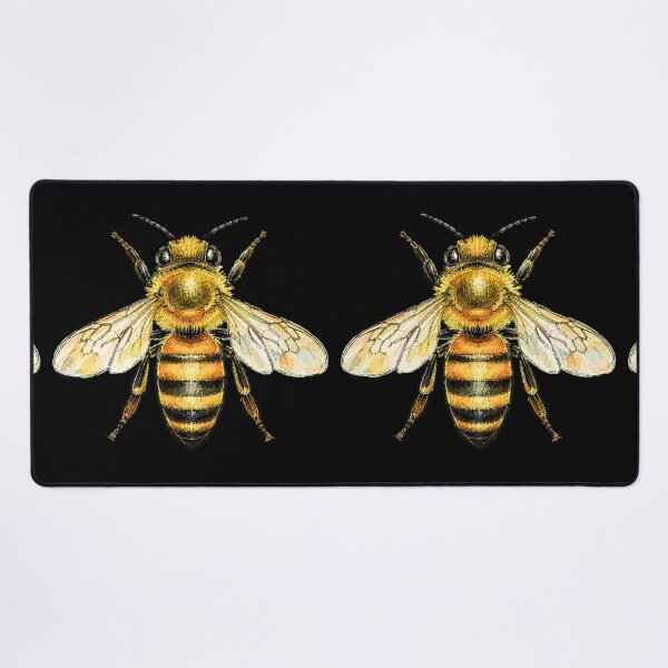 Item preview, Minimal Honey Bee Watercolor | Hand Drawn Nature Illustration designed and sold by ColorSplash123.
