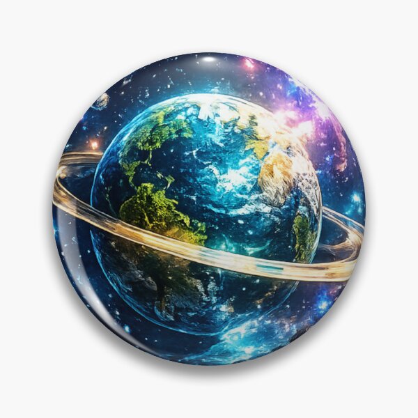 Item preview, Earth in a Cosmic Glass Bottle designed and sold by Houldi.