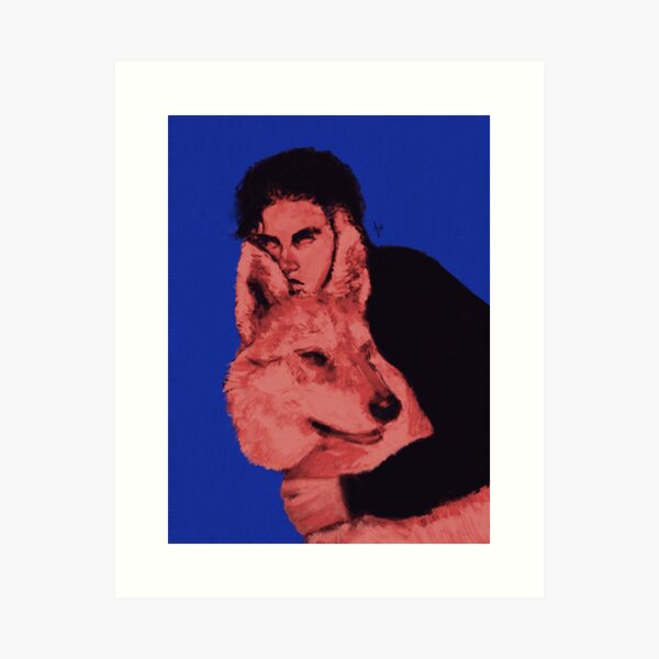 Item preview, 'The Wolf' - Original Art  designed and sold by han8pym.