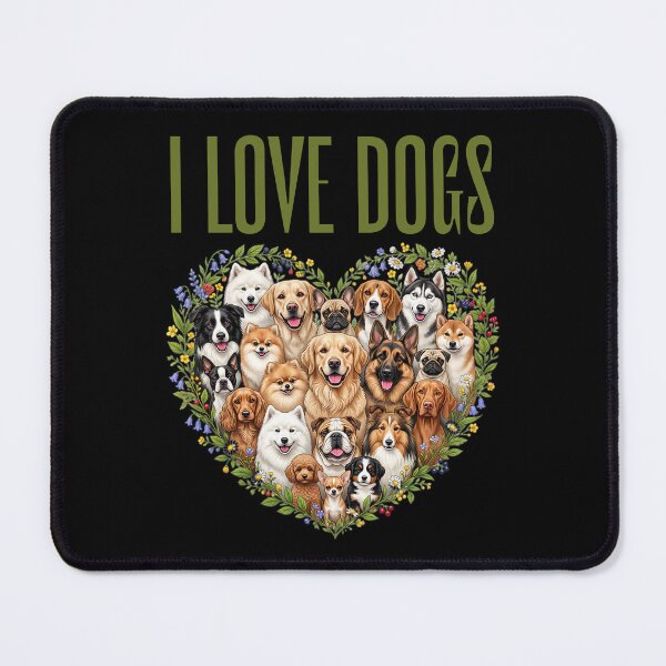 Item preview, I love dogs designed and sold by ReneMM.