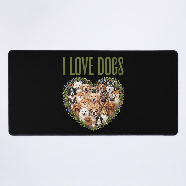 Item preview, I love dogs designed and sold by ReneMM.
