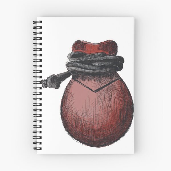 Item preview, Single Flamenco Castanet Pouch – Textured Illustration designed and sold by WorldOFaMillion.