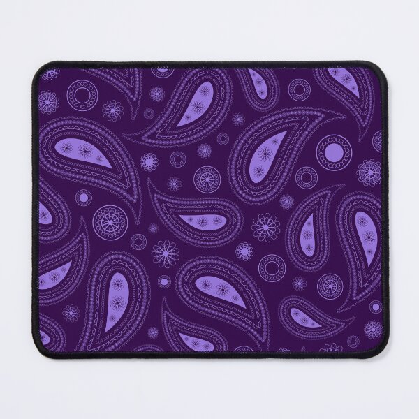 Item preview, Purple Aesthetic Paisley Floral Pattern designed and sold by GraffiTimi.