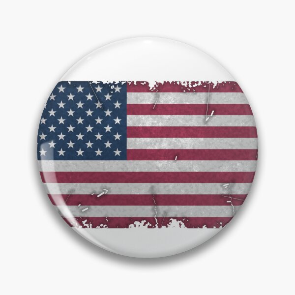 Item preview, Worn Vintage USA Flag Print designed and sold by T-domain.