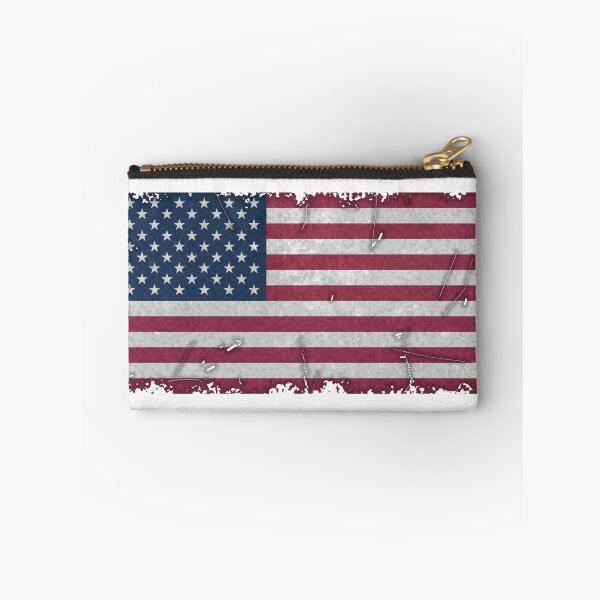Item preview, Worn Vintage USA Flag Print designed and sold by T-domain.