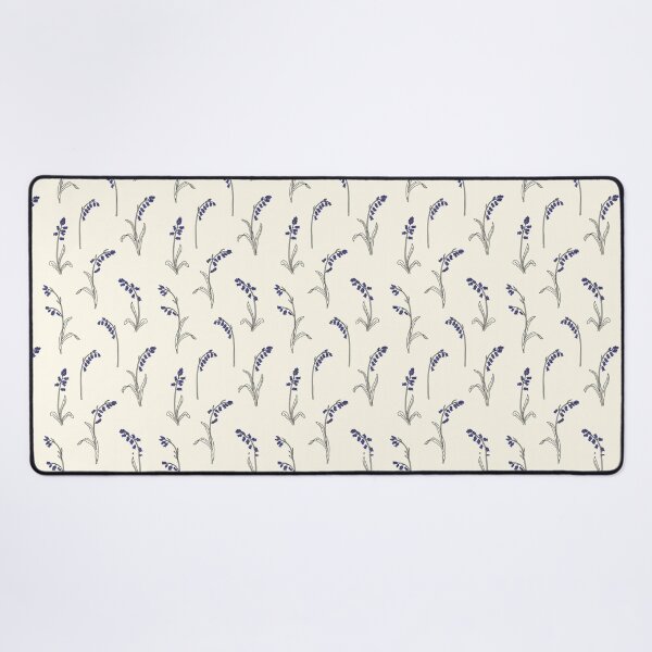 Item preview, Bluebell Line Art Floral Pattern designed and sold by NuvoraNest.