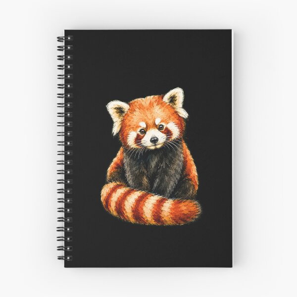Item preview, Minimal Red Panda Watercolor | Hand Drawn Wildlife Illustration designed and sold by ColorSplash123.