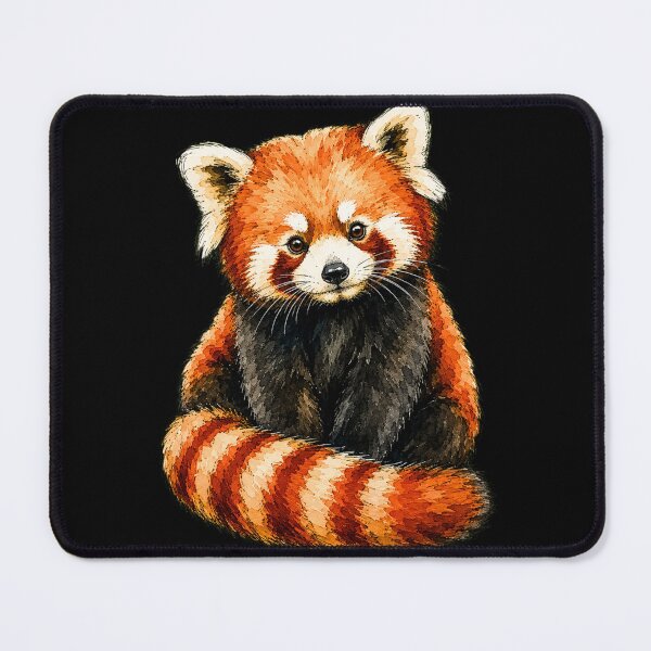 Item preview, Minimal Red Panda Watercolor | Hand Drawn Wildlife Illustration designed and sold by ColorSplash123.