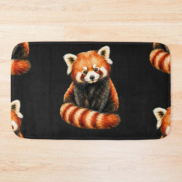 Item preview, Minimal Red Panda Watercolor | Hand Drawn Wildlife Illustration designed and sold by ColorSplash123.
