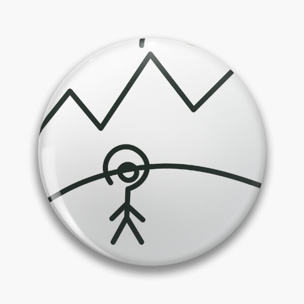 Item preview, Where the Mountains Breathe – Minimalist Outdoor Line Art designed and sold by FlamoArt.
