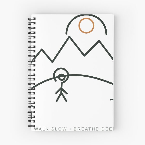 Item preview, Where the Mountains Breathe – Minimalist Outdoor Line Art designed and sold by FlamoArt.