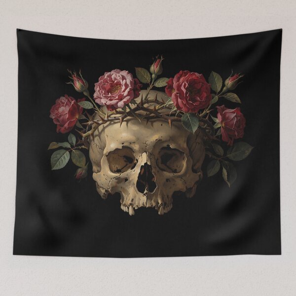 Item preview, Crown of Thorns Skull designed and sold by Emberama.