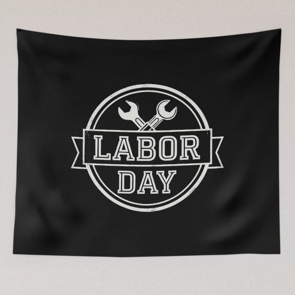 Item preview, Labor Day Crossed Wrenches Vintage Design designed and sold by SiarheiYur.