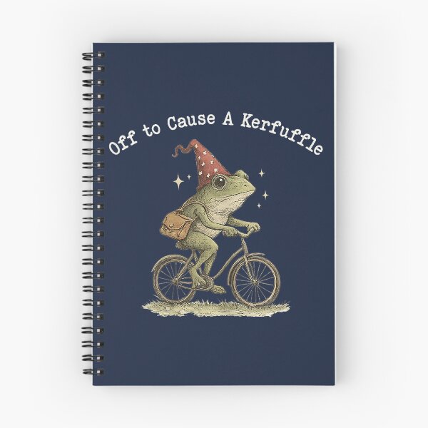 Item preview, Funny Frog meme Off to Cause a Kerfuffle designed and sold by GreggRoss.