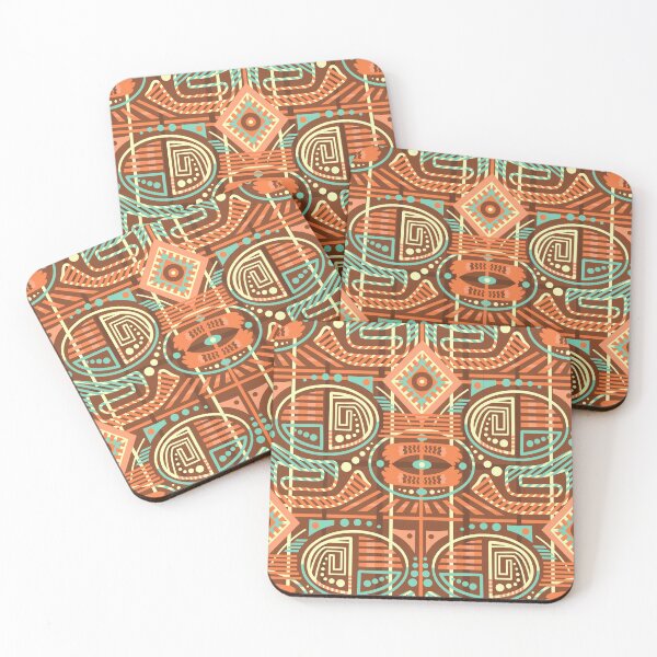 Item preview, Ethnic Tribal Seamless Pattern – Geometric Boho Folk Art designed and sold by Skryp-art.